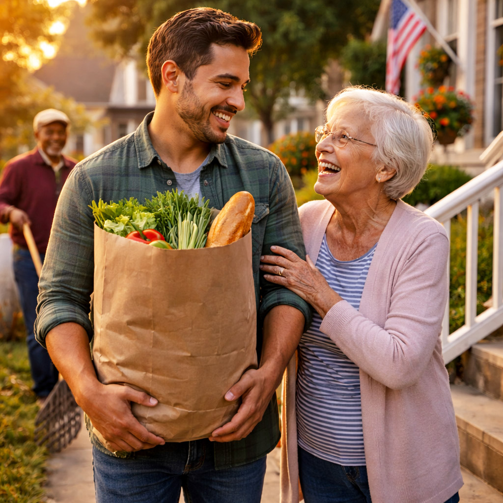 Iowa Positive neighbors helping neighbors